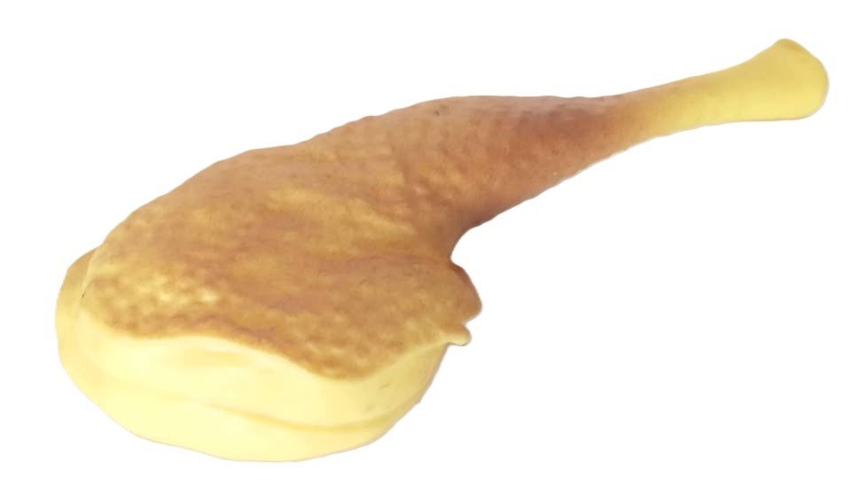 Plastic Squeaky Chicken Leg Dog Toy