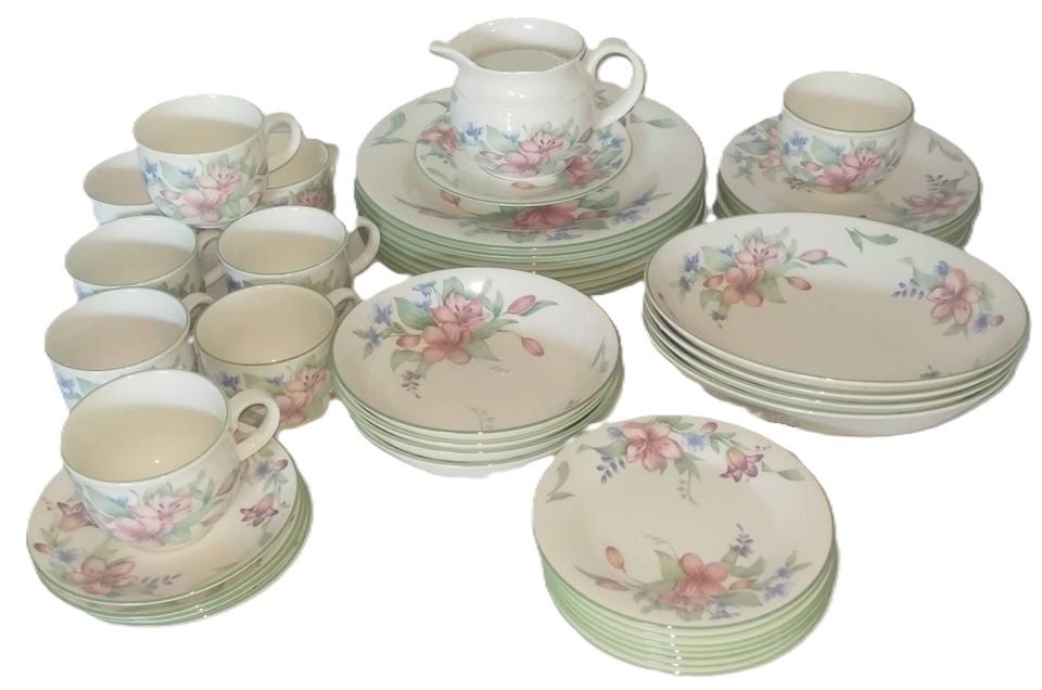 46 Piece Royal Doulton Expressions Carmel Dinner Service