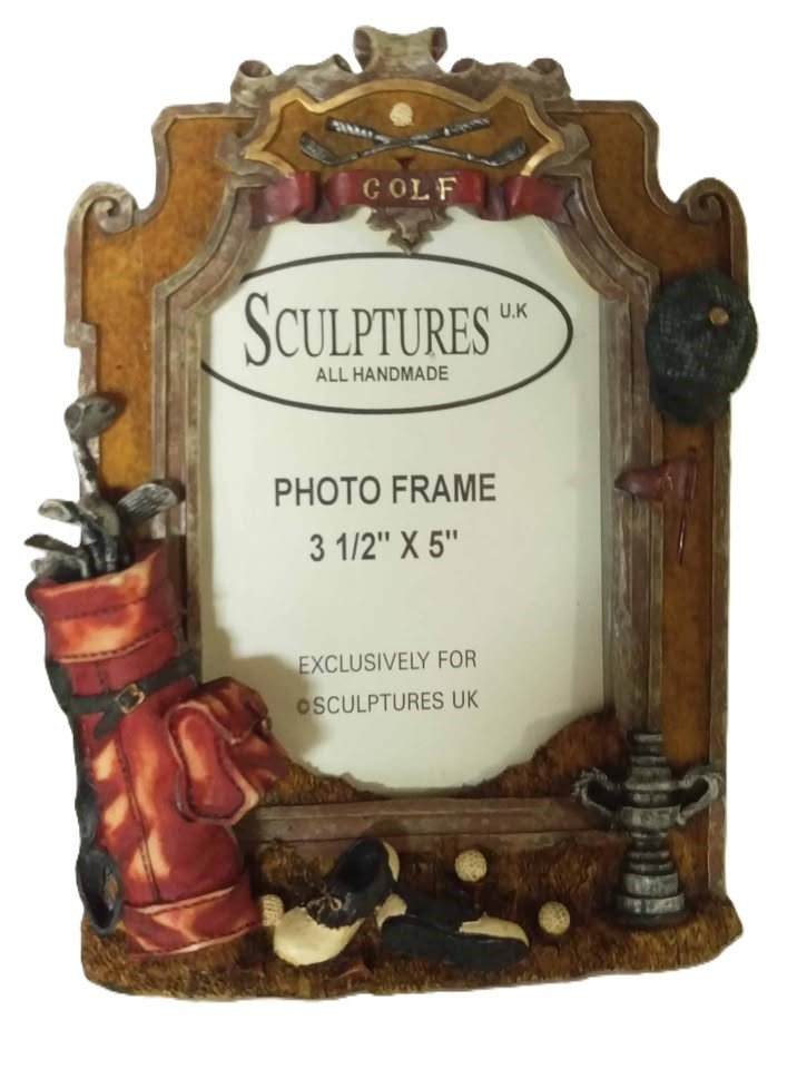 Sculptures Golf Photo Frame