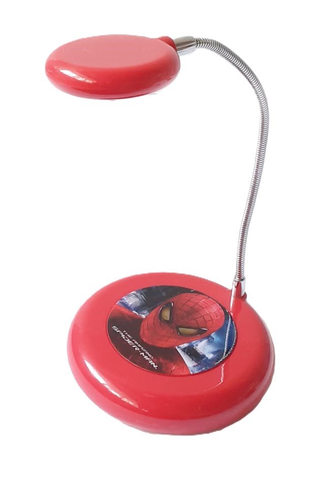 The Amazing Spiderman Red LED Battery Operated Lamp