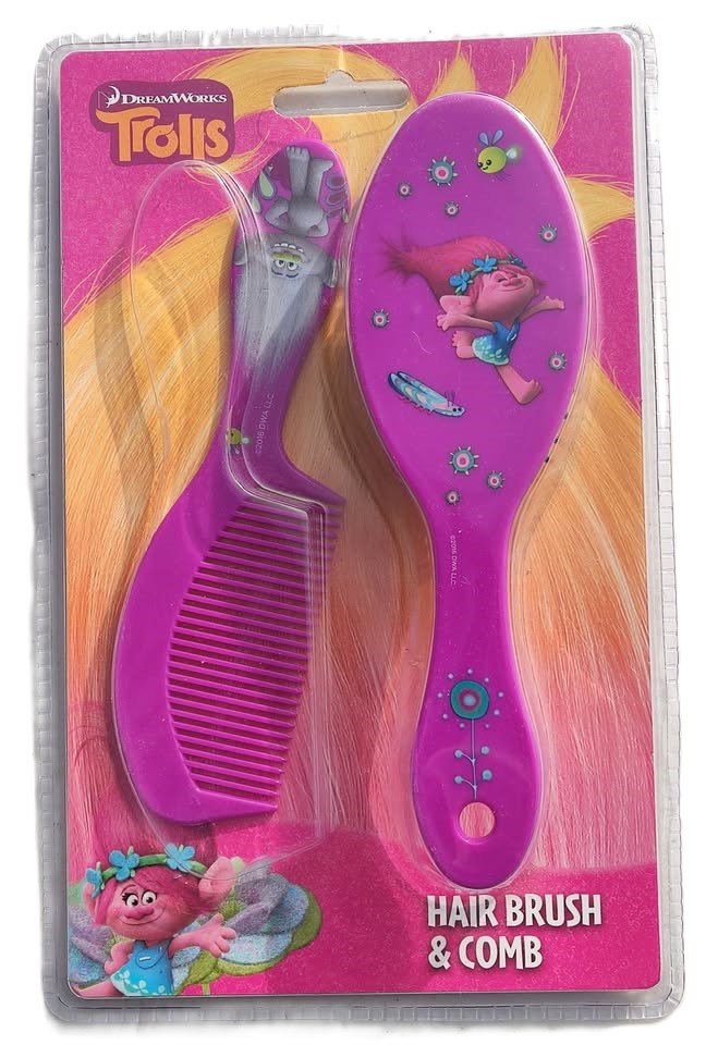 Trolls Hairbrush & Comb Set