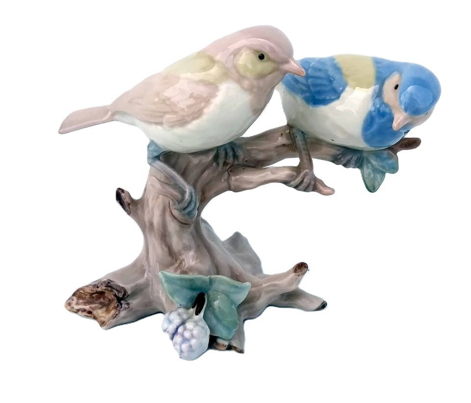 Ceramic Glazed Bird Ornament