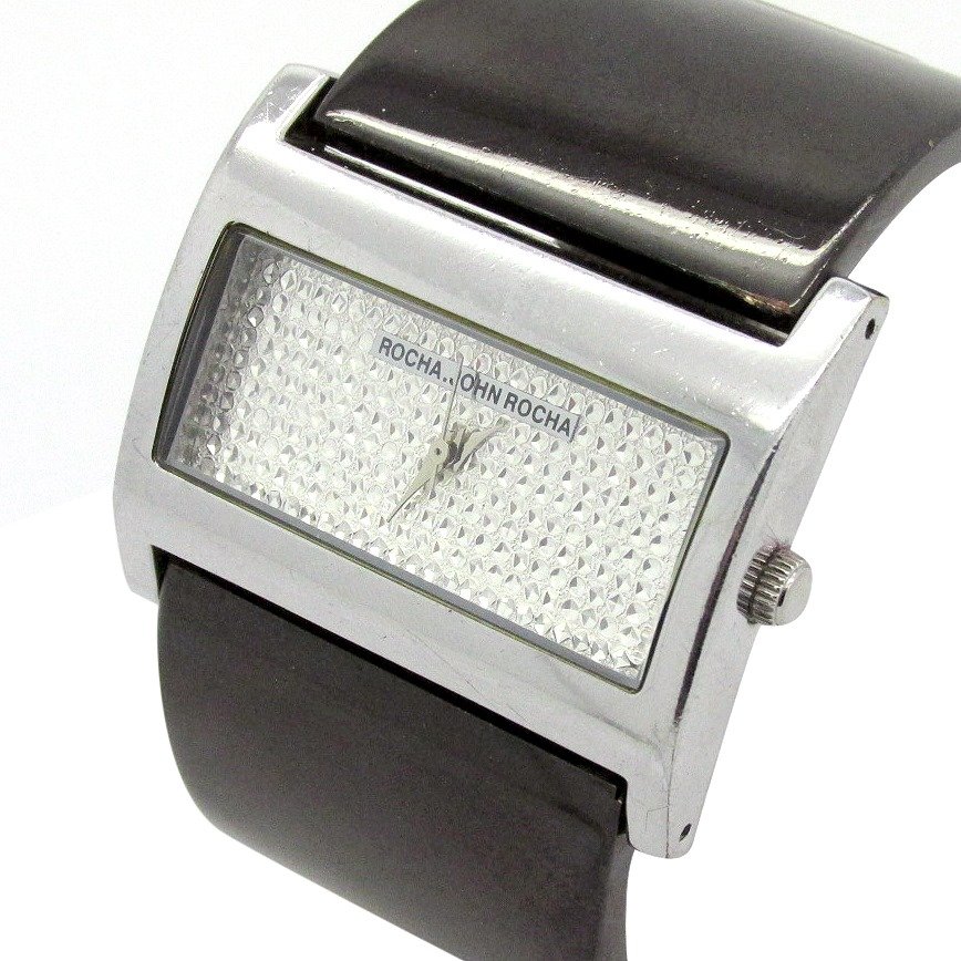 John Rocha Large Stone Faced Watch