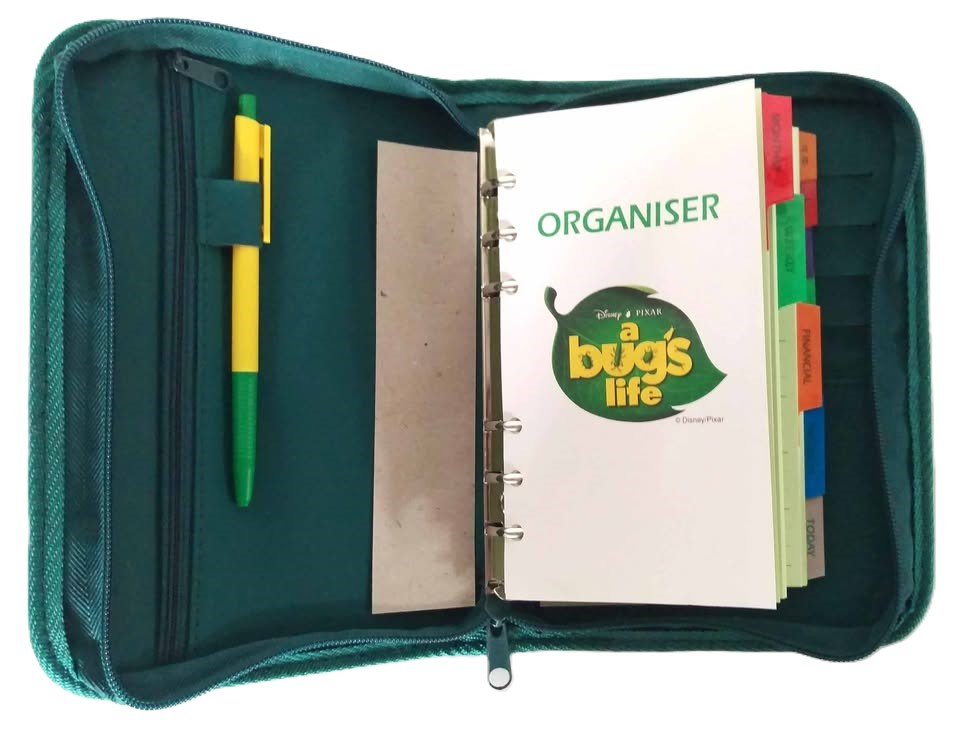 Disney Pixar A Bug's Life Personal Organiser