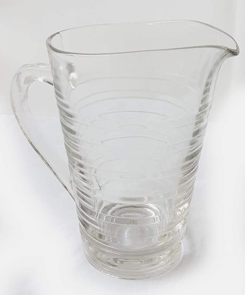 Vintage Davidson Chunky Glass Jug