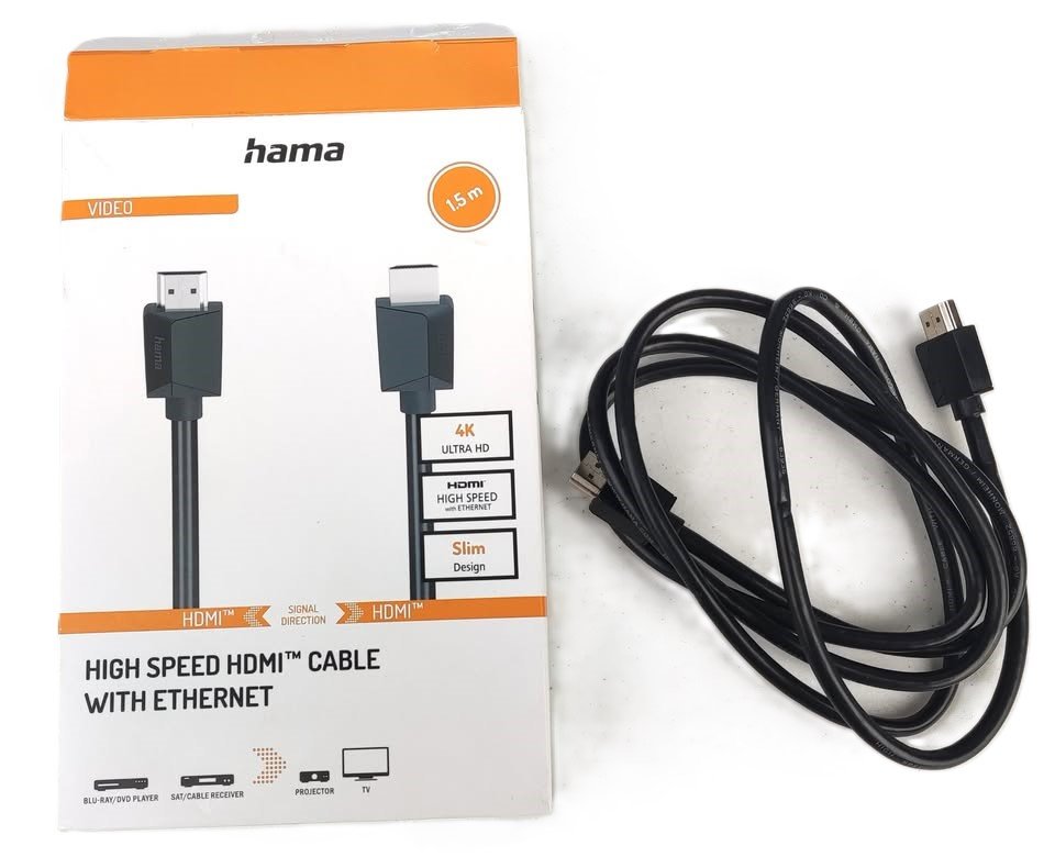 Hama High Speed HDMI Cable With Ethernet