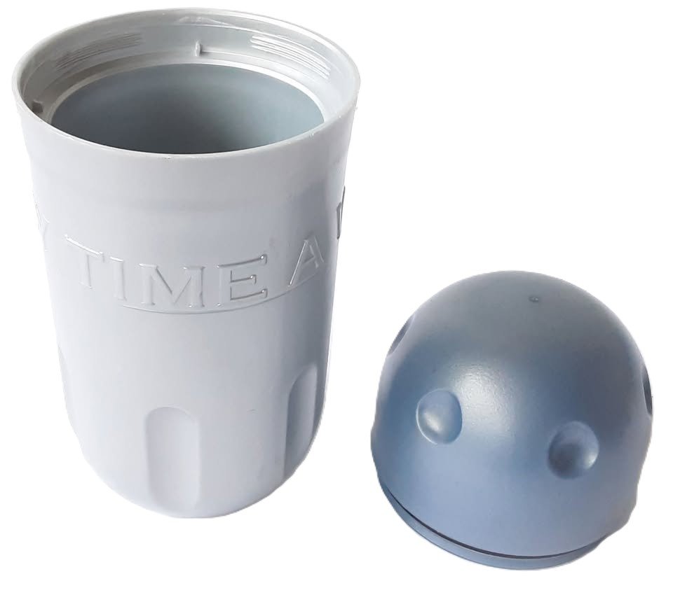 Marks & Spencer 'A Window To My Time' Blue & Silver Plastic Time Capsule