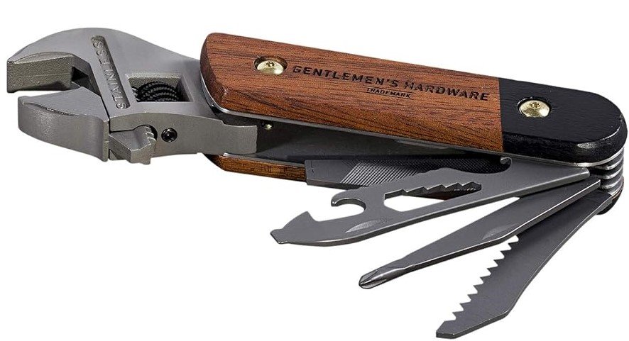 Gentlemen's Hardware 9-in-1 Wrench Multi-Tool