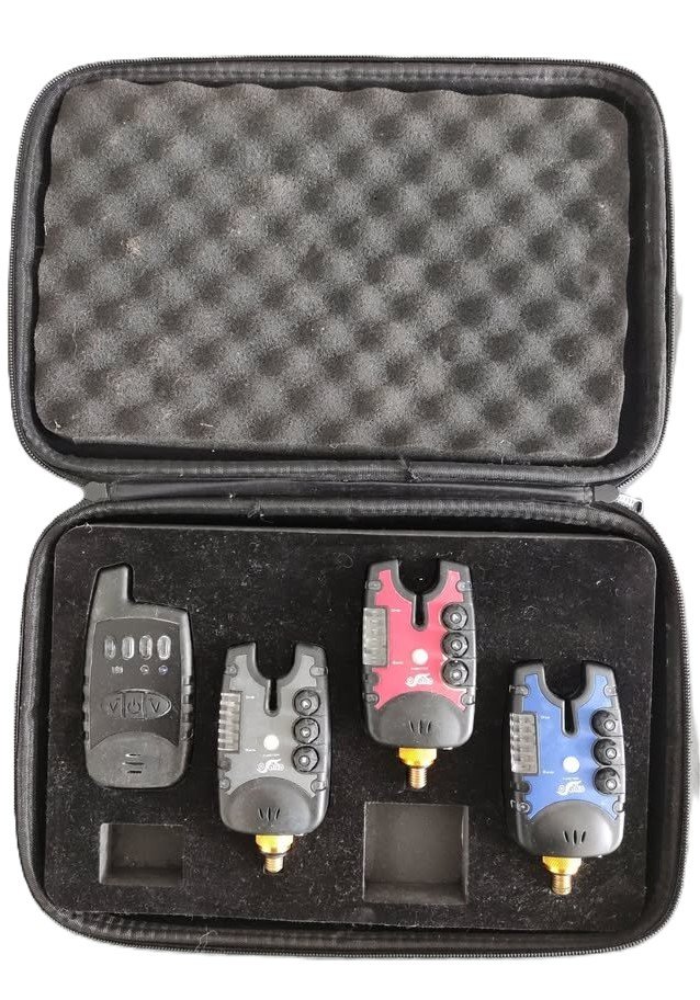 Osako 3 x Bait Alert + Receiver Set In Case