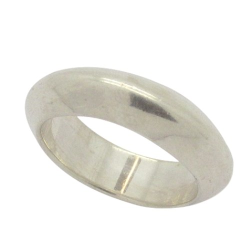 Sterling Silver Centre Point Band Ring