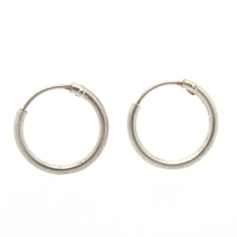 Sterling Silver Small Hoop Earrings