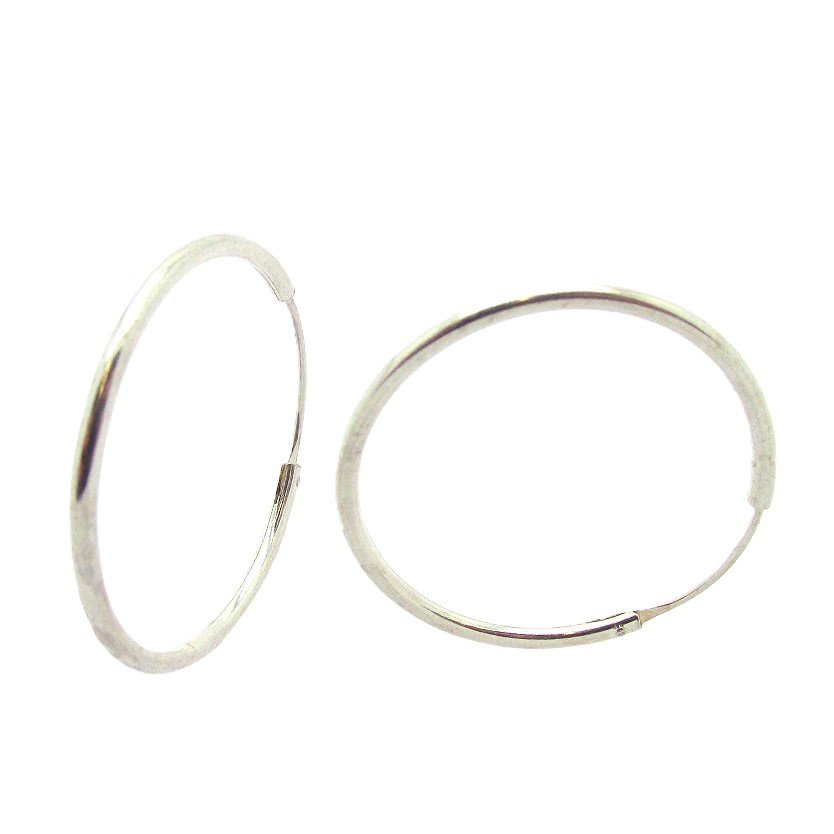 Sterling Silver Hoop Earrings