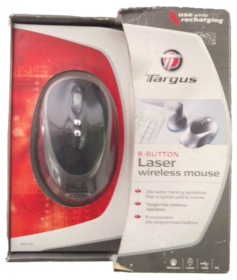 Targus 8-Button Laser Wireless Mouse