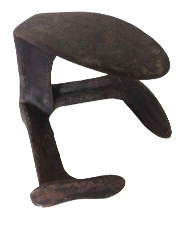 Vintage Cast Iron Three-Footed Cobbler's Anvil