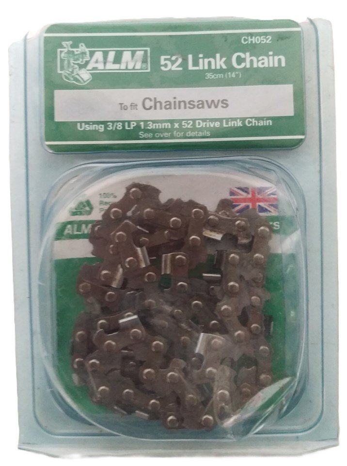 ALM Chainsaw Chain 3/8'' x 52 Links 1.3mm