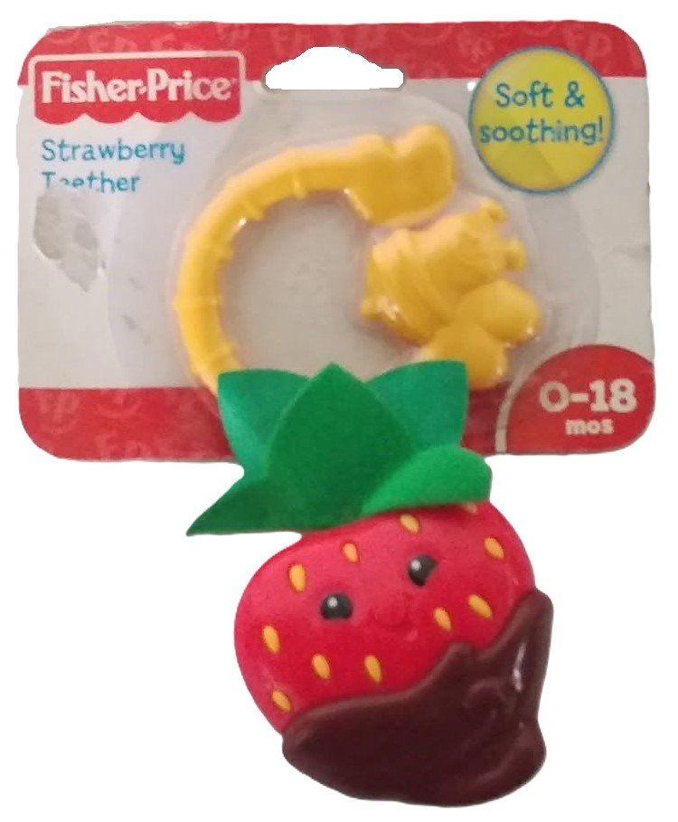 Fisher-Price Baby Strawberry Teether