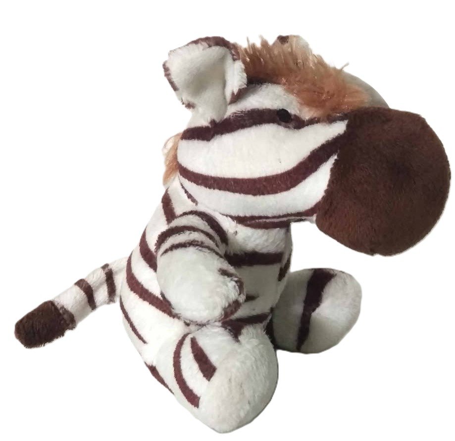 Play & Learn Jungle Animal Soft Toy Zebra