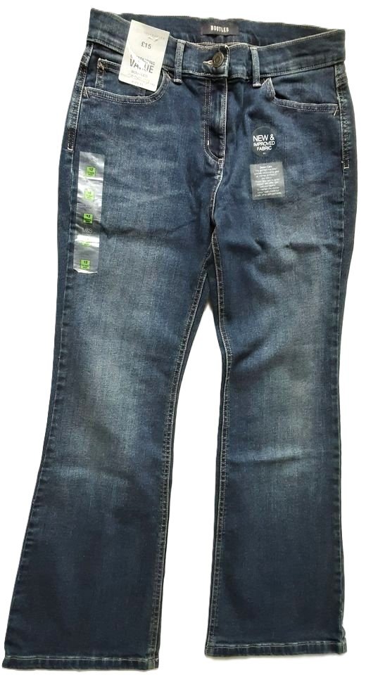M&S Denim Bootleg Jeans