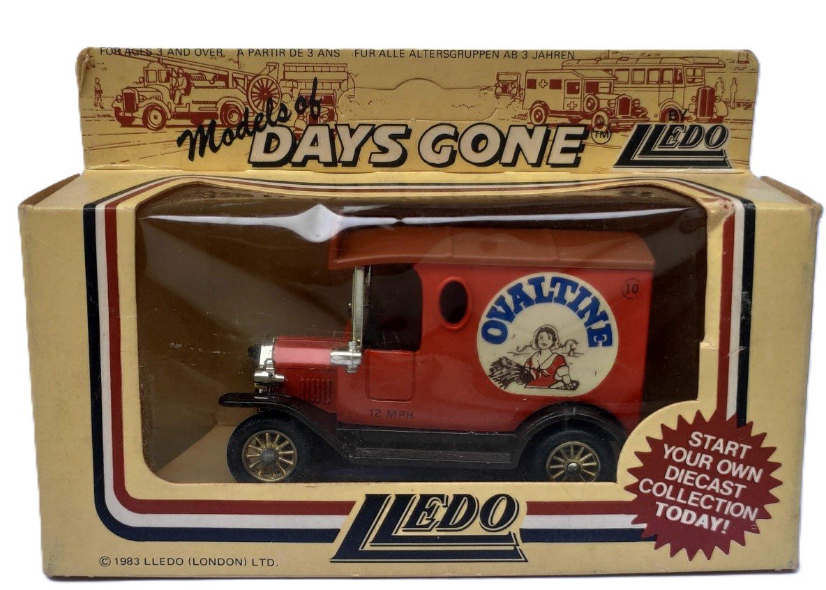 Lledo Days Gone 1920 Model T Ford Delivery Van - Ovaltine