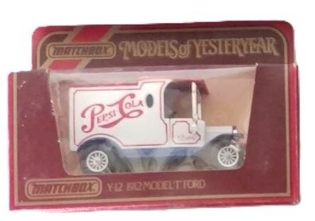 Matchbox Models Of Yesteryear Y-12 1912 Model T Ford Van - Pepsi-Cola