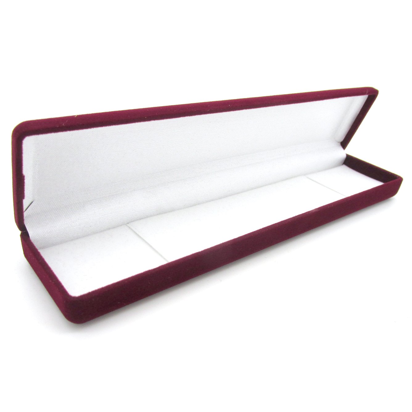 Red Velvet Rectangular Hinged Gift Box