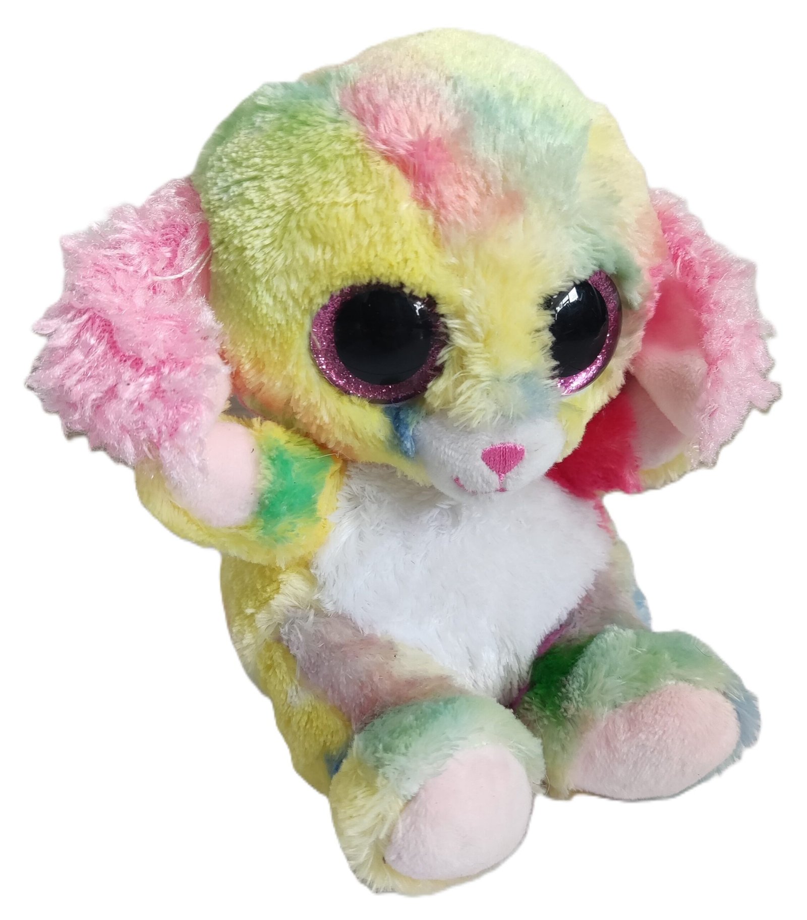 Keel Toys Animotsu Rainbow Dog 15cm Soft Toy