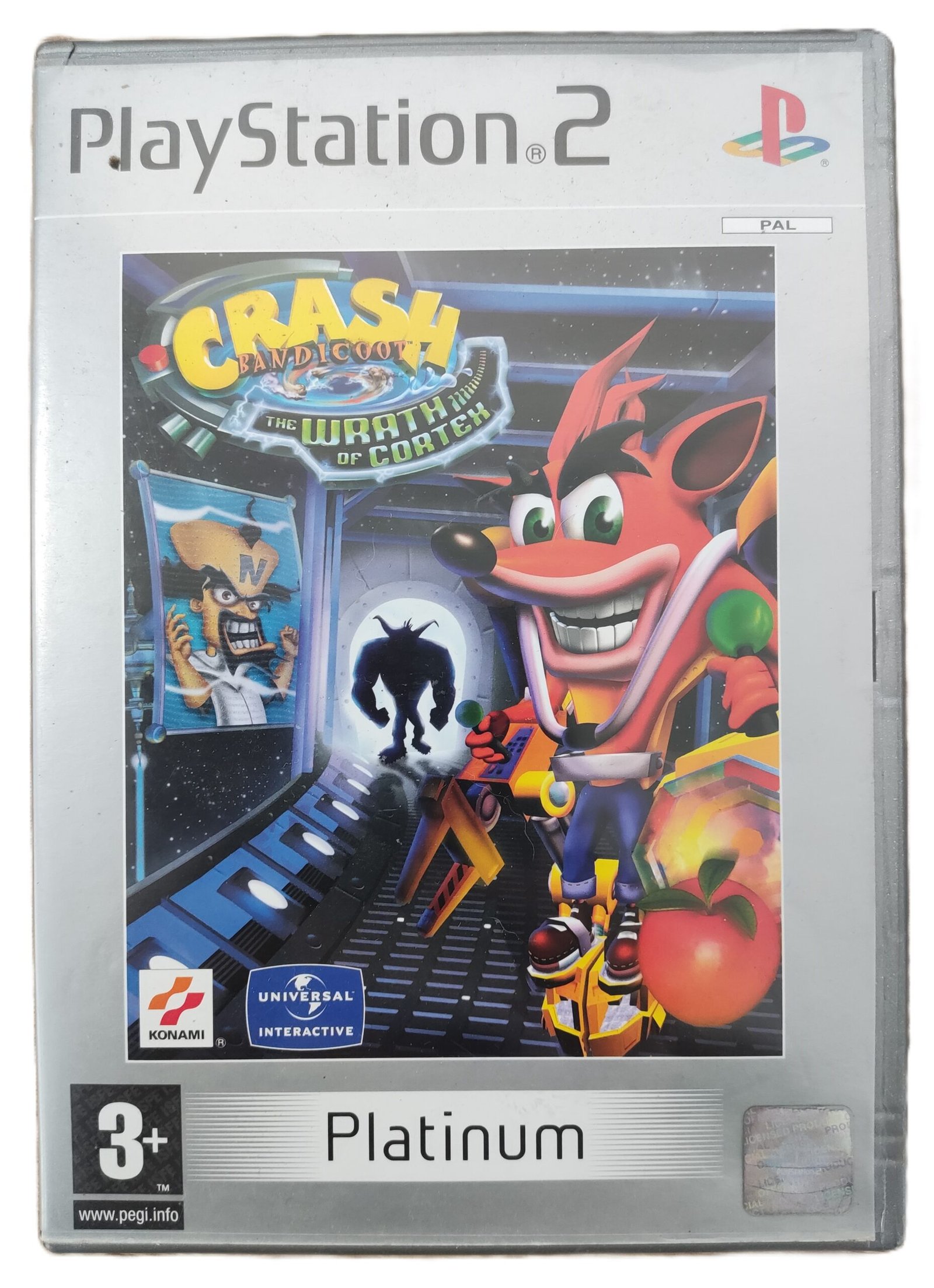 PlayStation 2 Crash Bandicoot The Wrath of Cortex Video Game