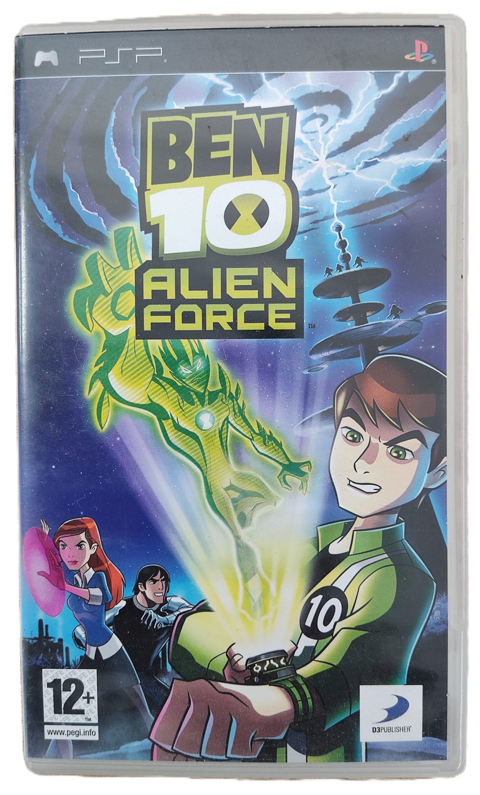 PlayStation PSP Ben 10 Alien Force Video Game
