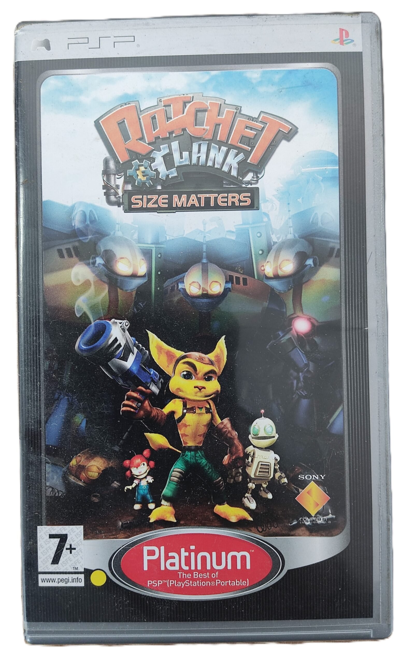PlayStation PSP Ratchet & Clank Size Matters Video Game