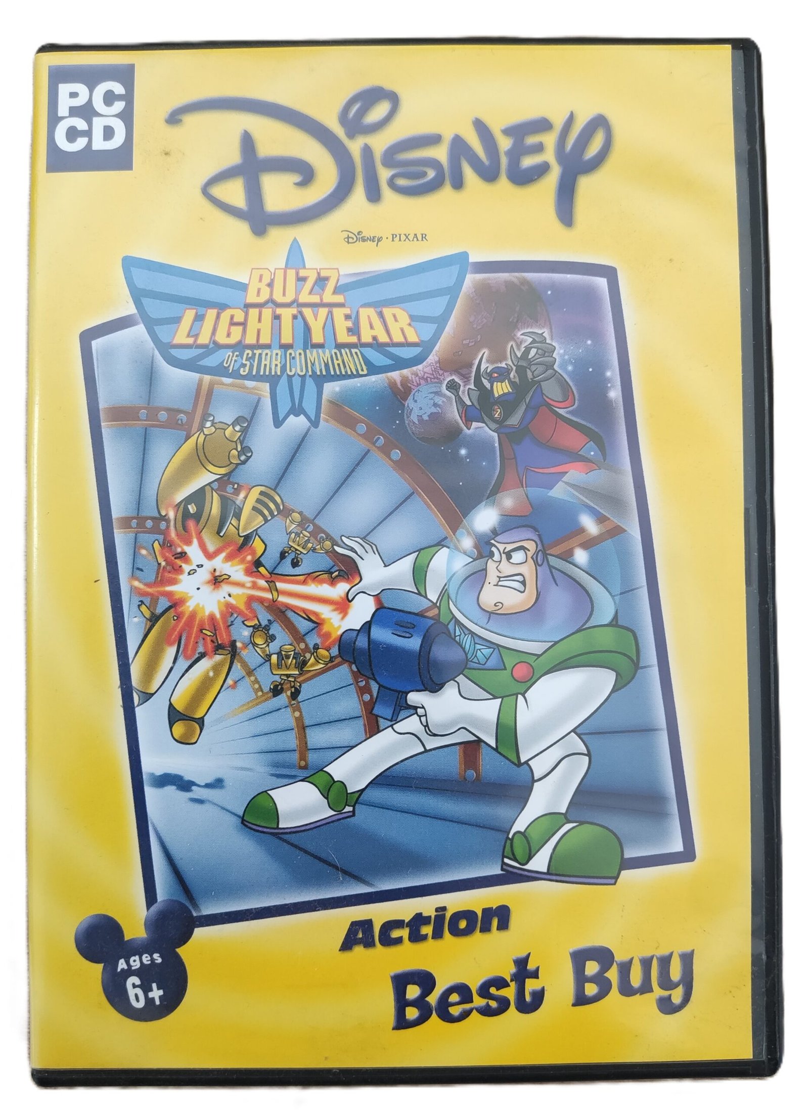 PC CD-ROM Disney Buzz Lightyear of Star Command PC Game