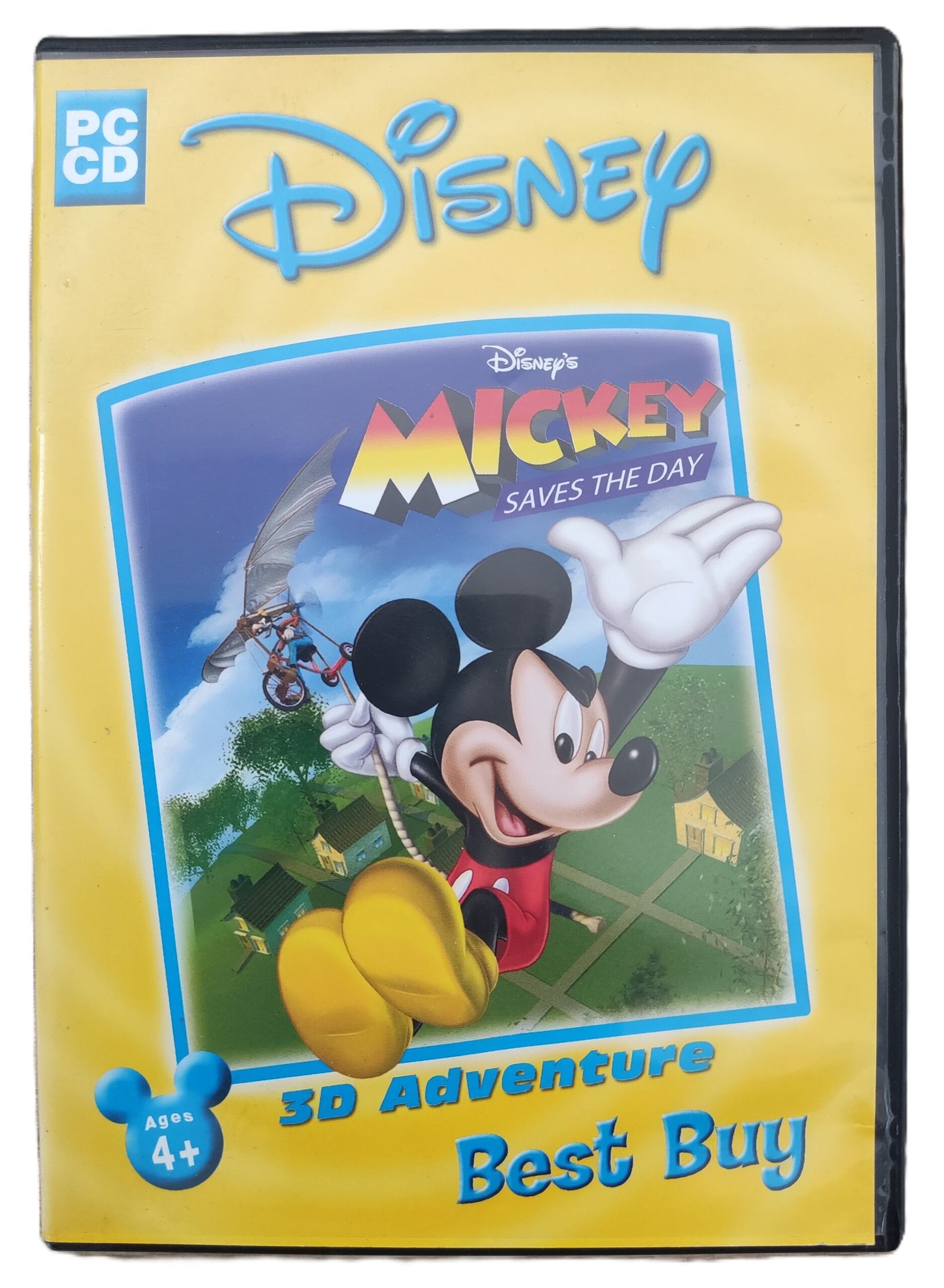 PC CD-ROM Disney Mickey Saves The Day 3D Adventure PC Game