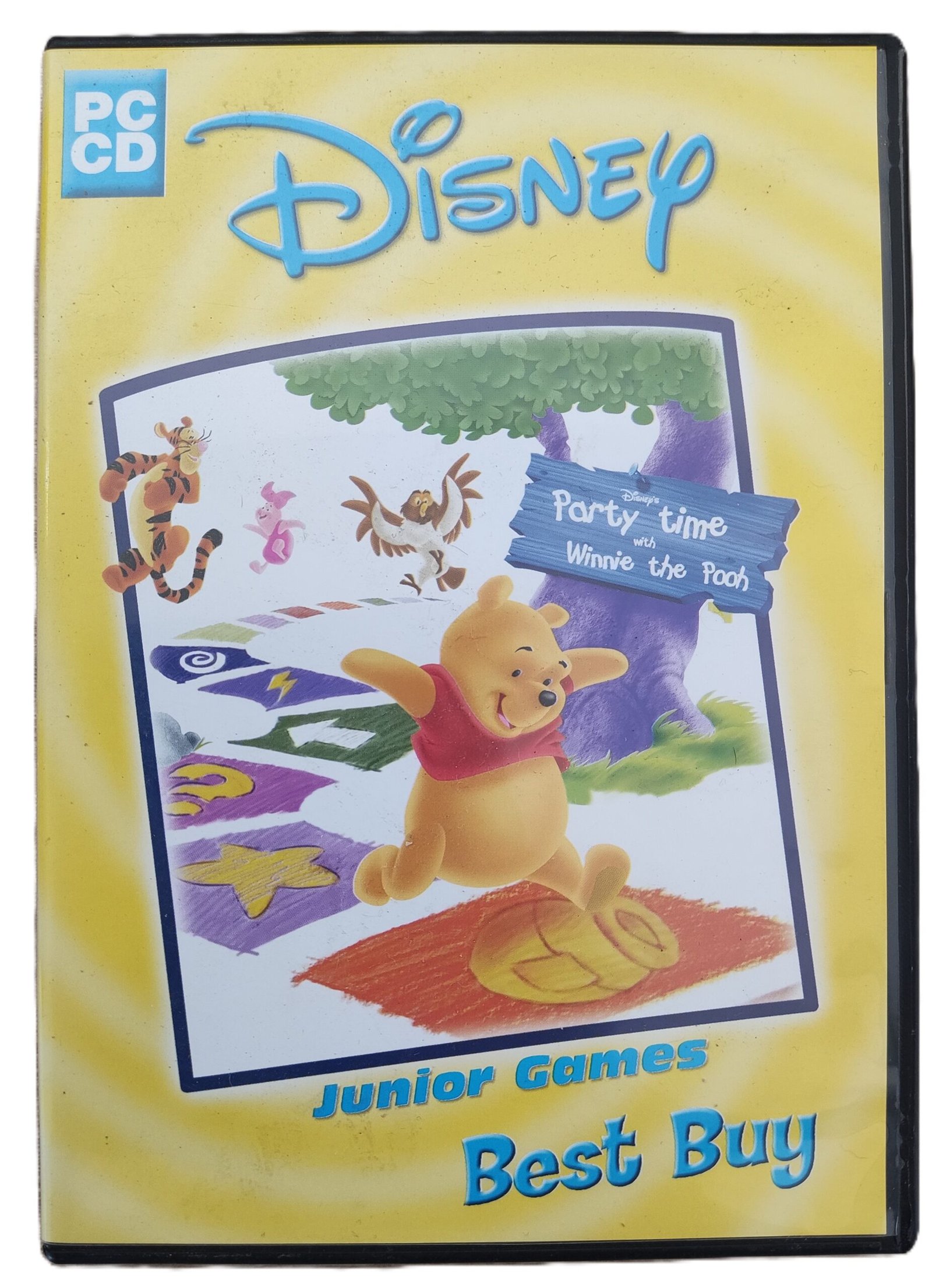 PC CD-ROM Disney Party Time With Winnie The Pooh PC Game
