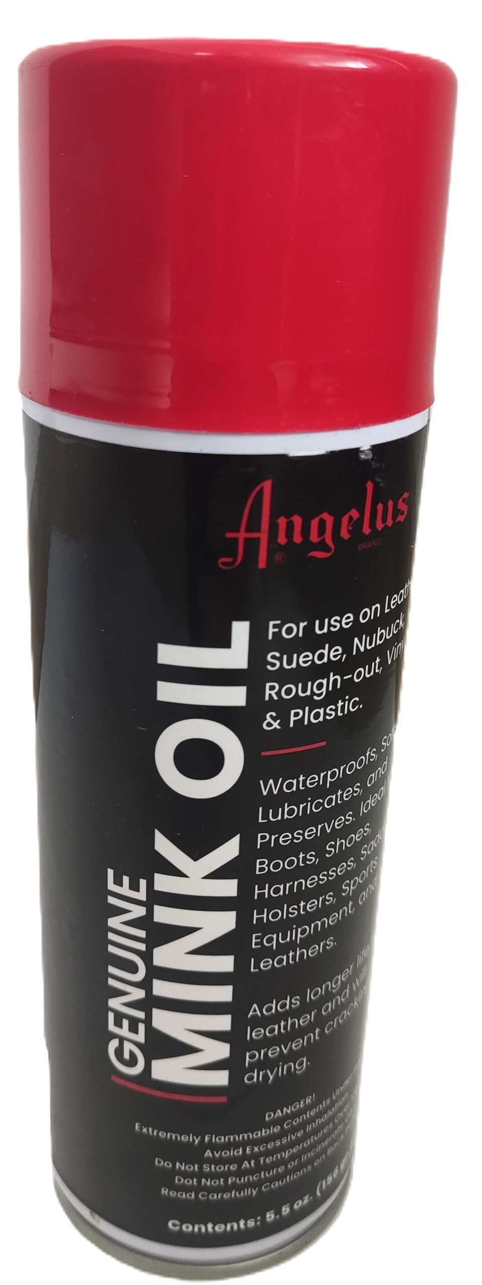 Angelus Genuine Mink Oil Spray Leather Care