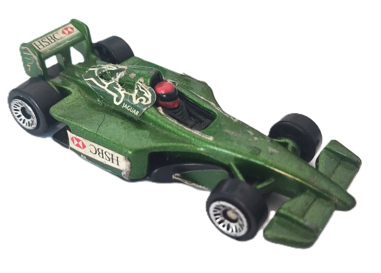 Hot Wheels Diecast McDonalds Jaguar Formula One Car