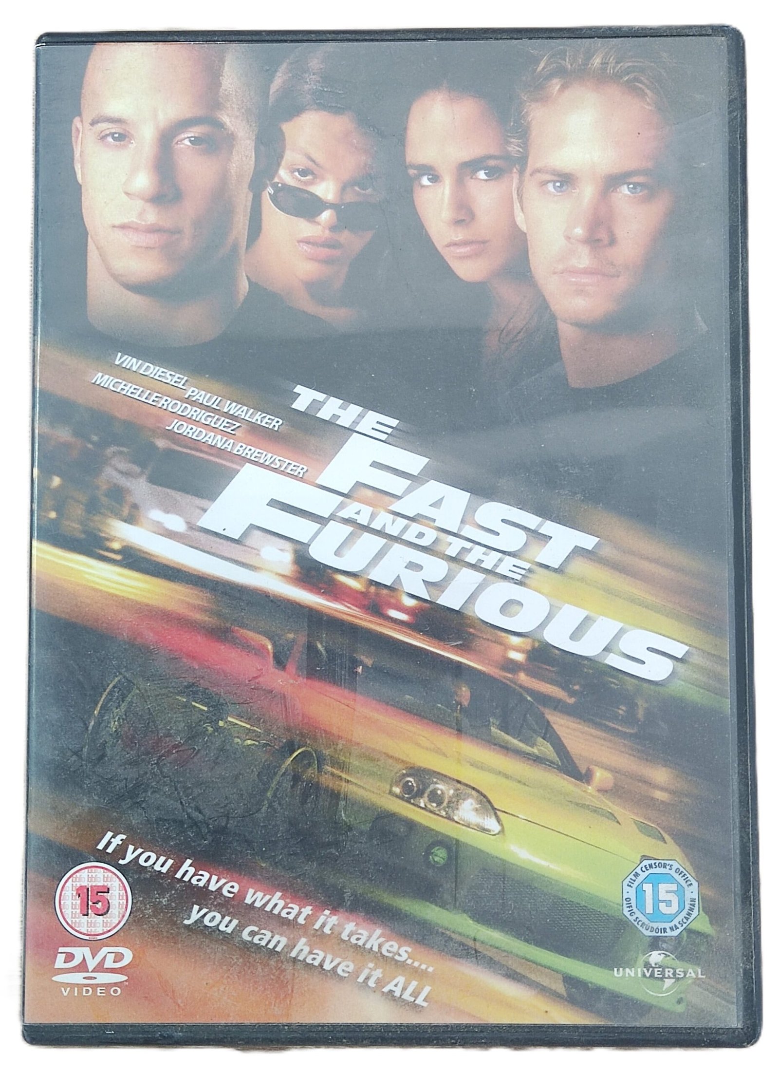 The Fast And The Furious DVD